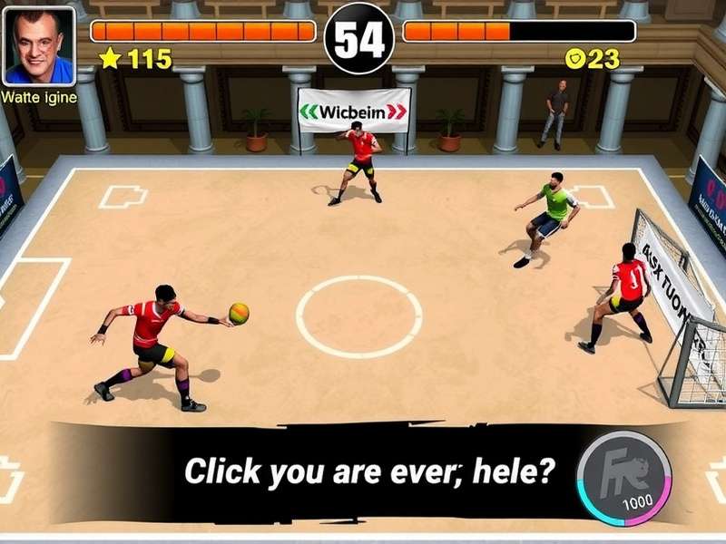 Bollywood Handball Gladiators Gameplay Screenshot